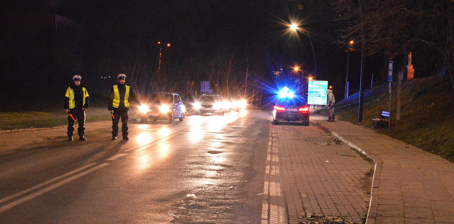 Mogilno - Wtargnął na jezdnię pod nadjeżdżające auto