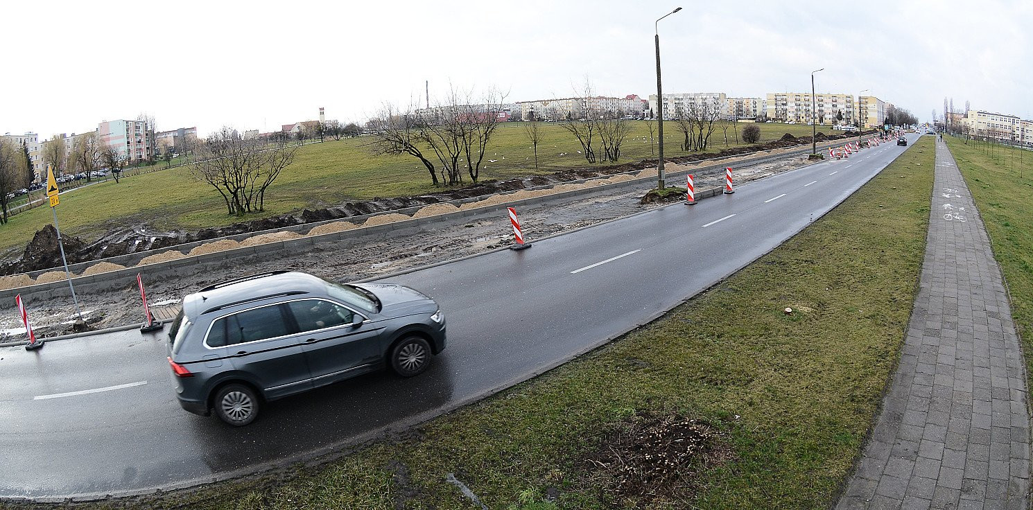Inowrocław - Tu budują parking na 119 miejsc