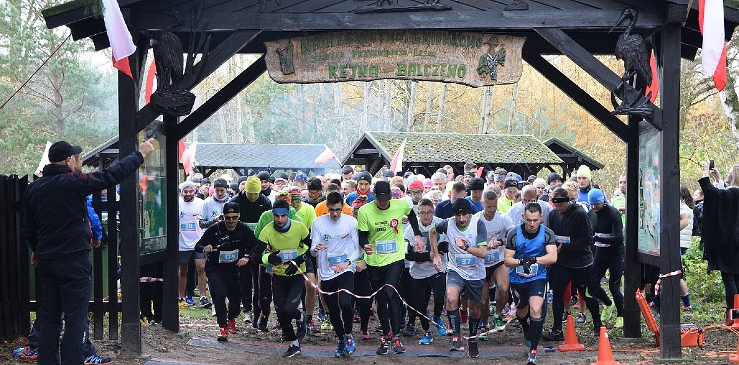 Inowrocław - 11 kilometrów biegiem przez las