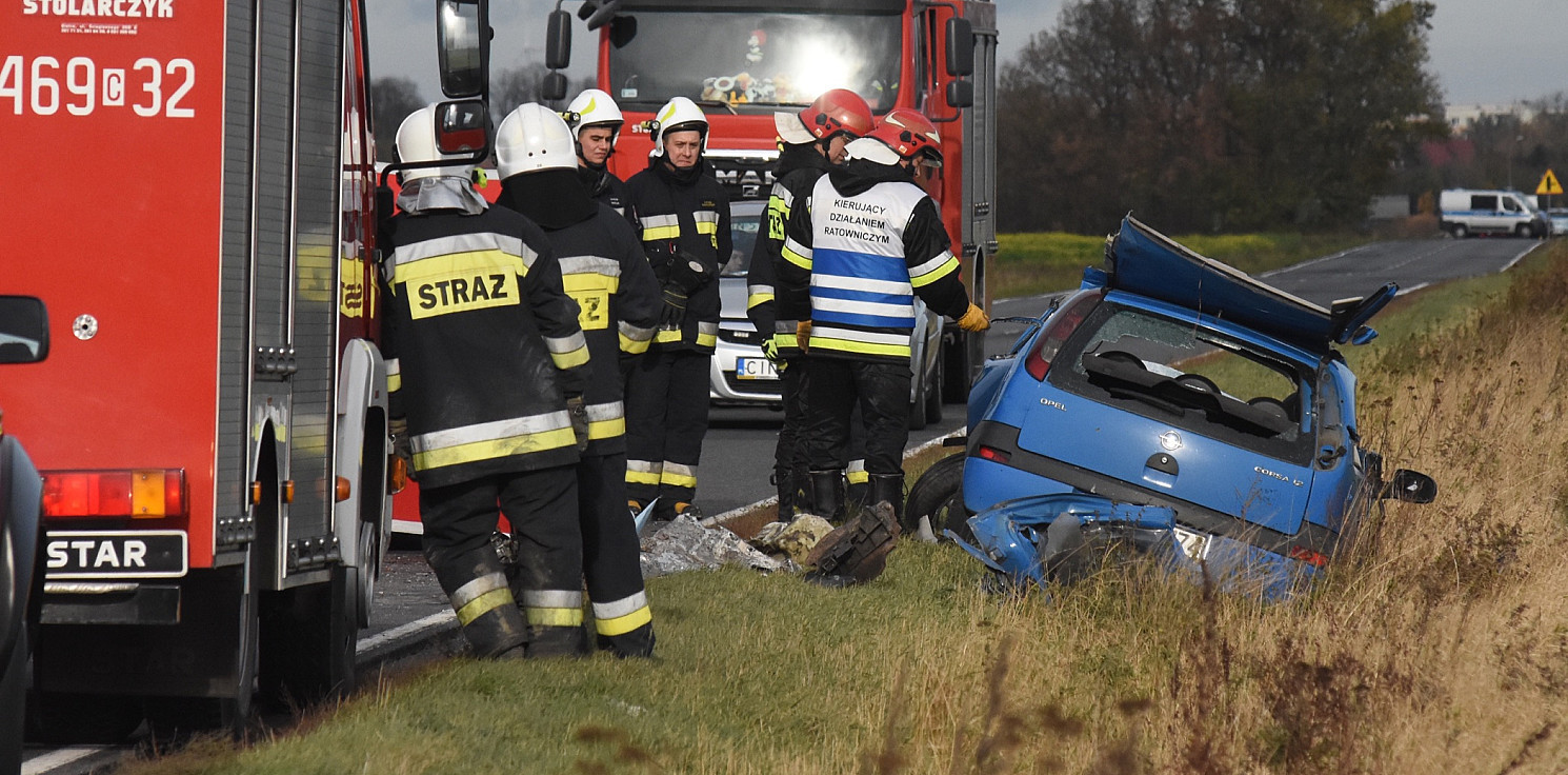 Region - Śmiertelny wypadek pod Inowrocławiem