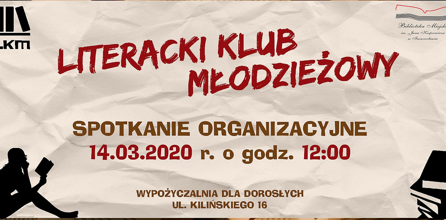 Inowrocław - W mieście rusza Literacki Klub Młodzieżowy