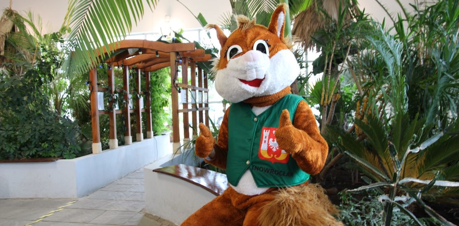 Inowrocław - Inowrocławska maskotka wróciła z podróży