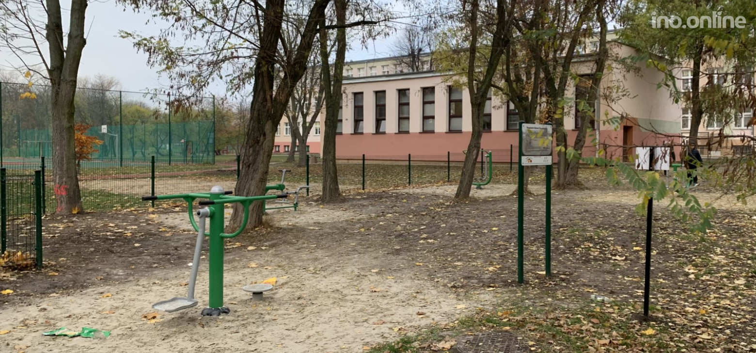 Inowrocław - Na Rąbinie powstała siłownia plenerowa