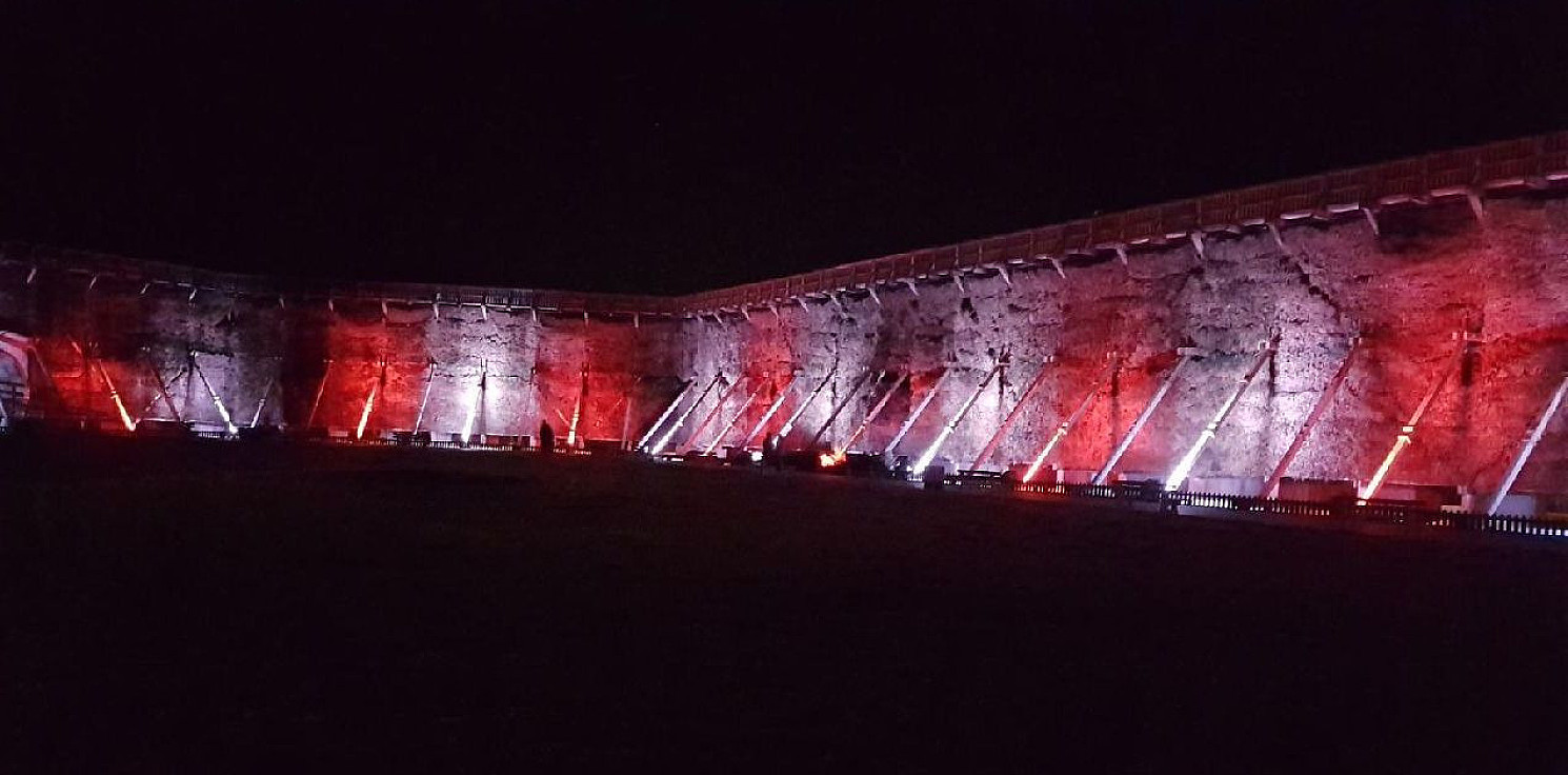Inowrocław - Tężnia zabłyśnie narodowymi barwami