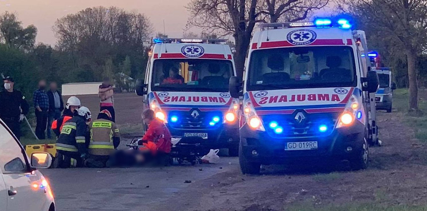 Pakość.online - Wypadek w Kościelcu. Kierowca był pijany