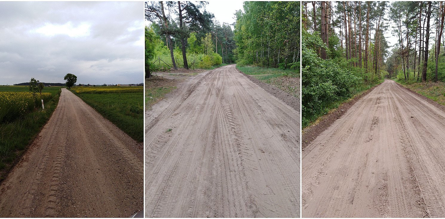 Region - Wyrównali drogi gruntowe w powiecie