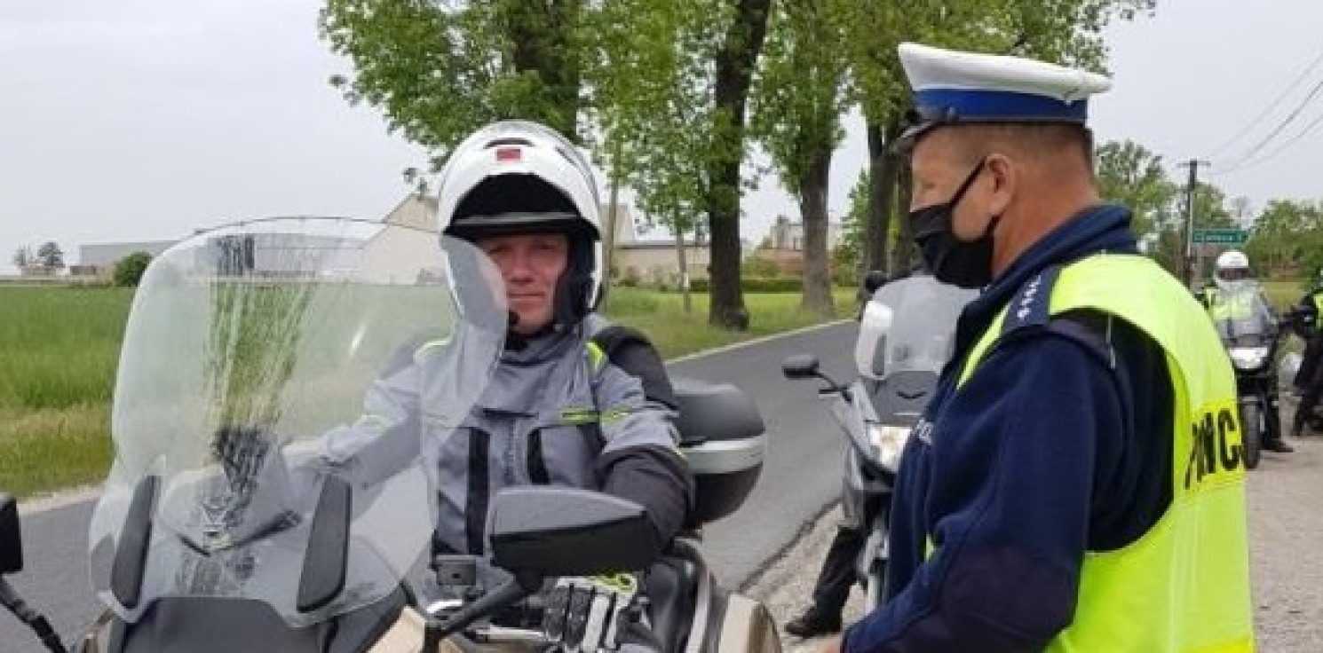 Inowrocław - Motocykliści pod lupą inowrocławskiej drogówki