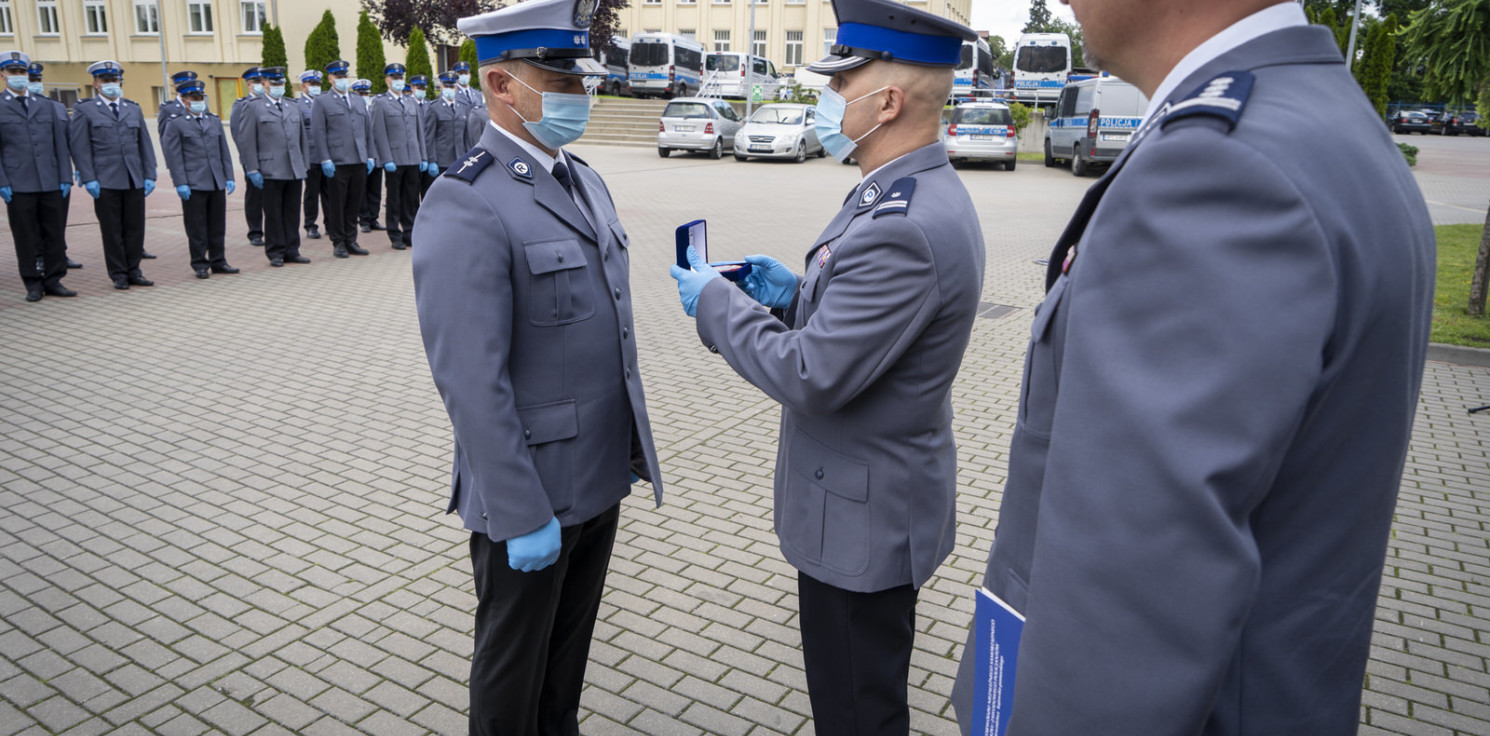 Inowrocław - Policjanci z kryształowym sercem