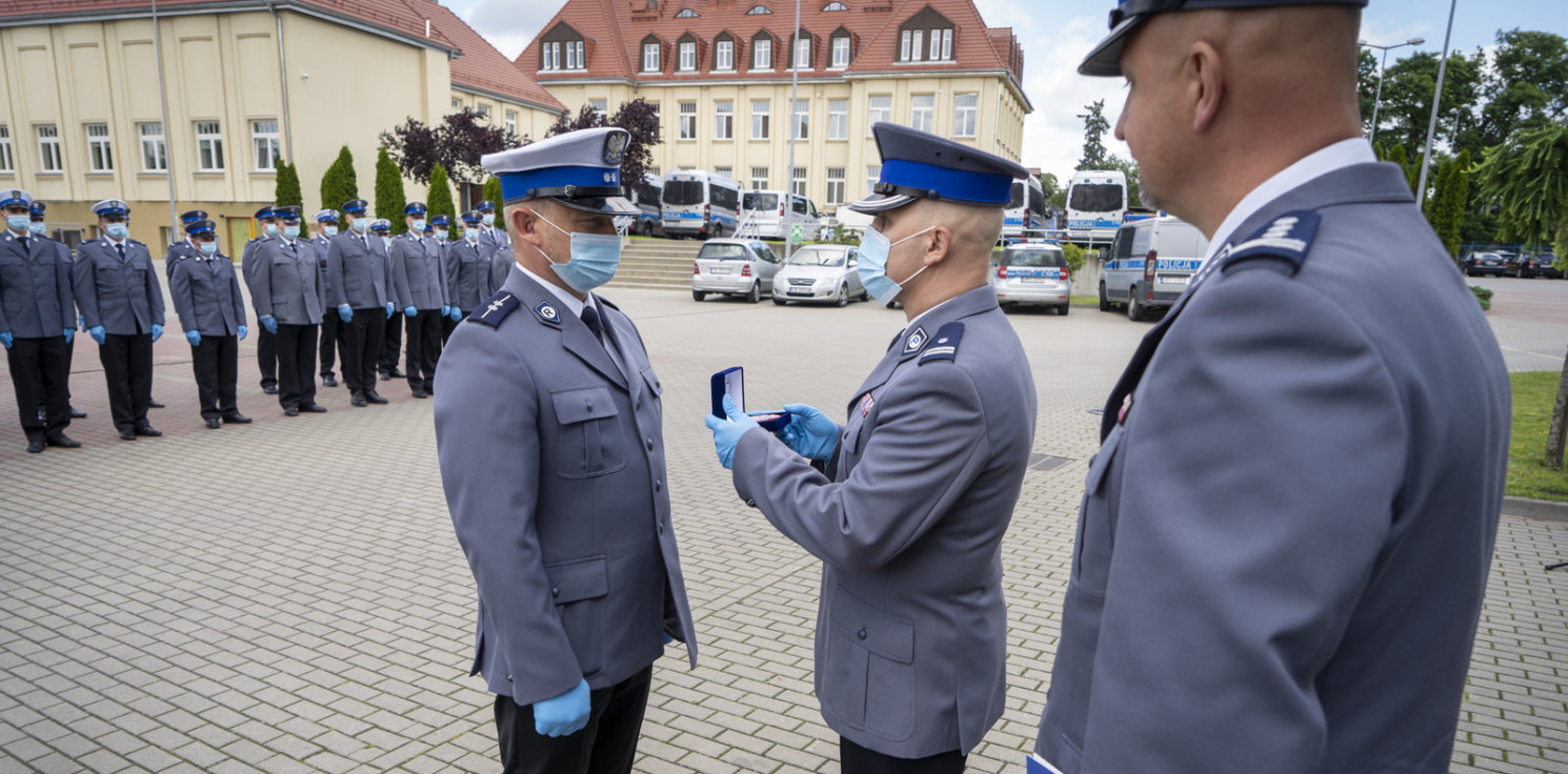 Inowrocław - Policjanci z kryształowym sercem