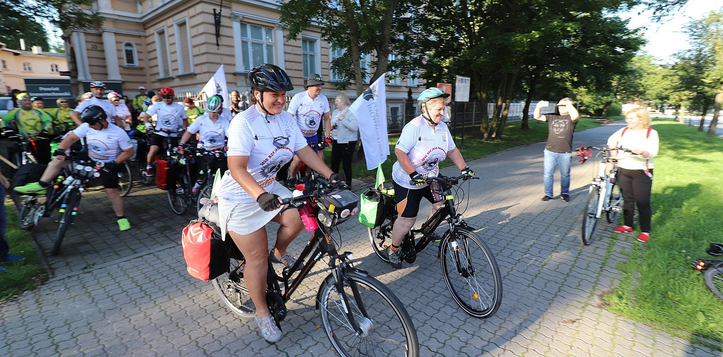 Inowrocław - Z Solankowej pod Giewont. Na rowerach