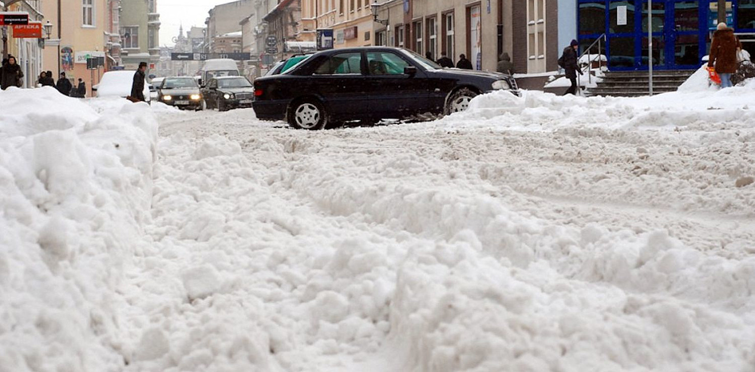 Inowrocław - Czy zima zaskoczy drogowców?