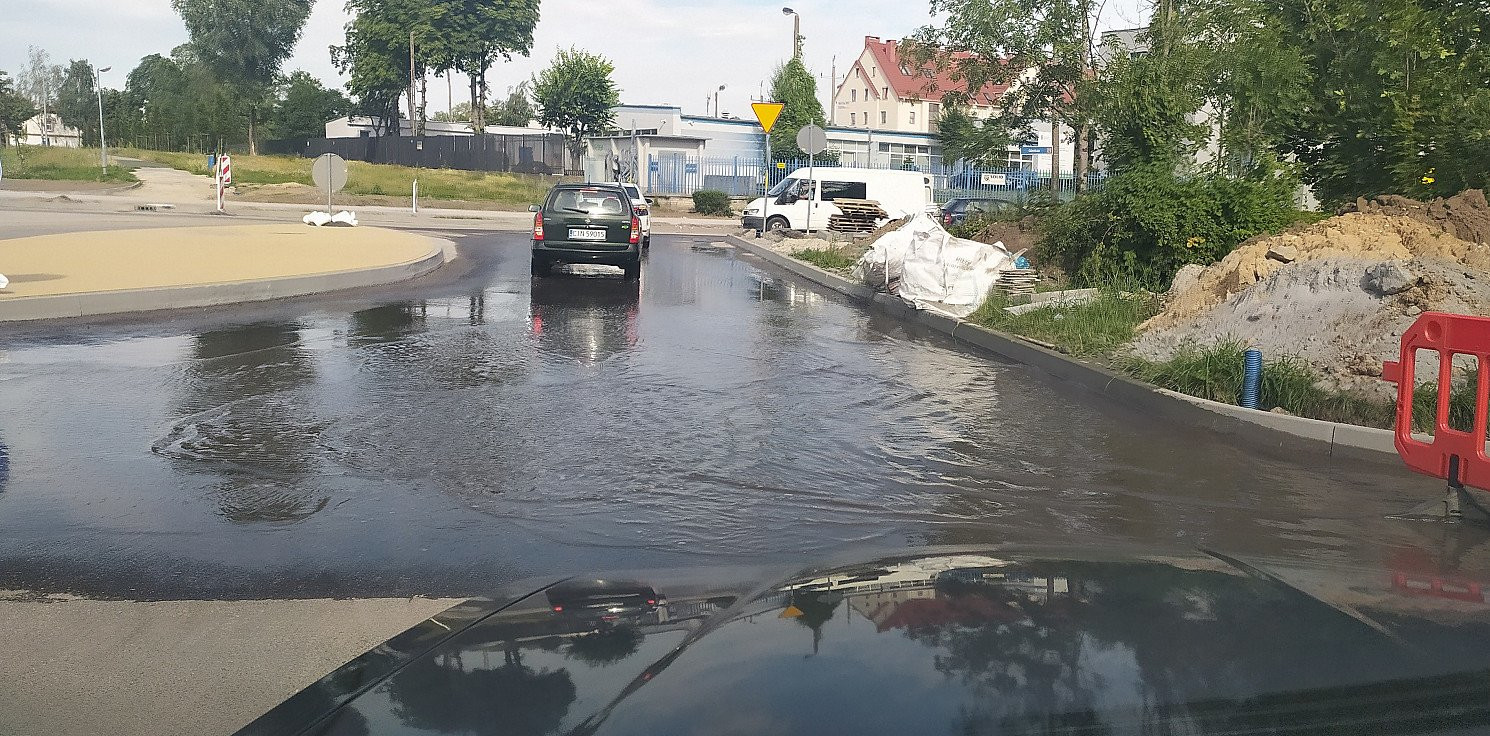 Inowrocław - Tymczasowe zmiany na Górniczej