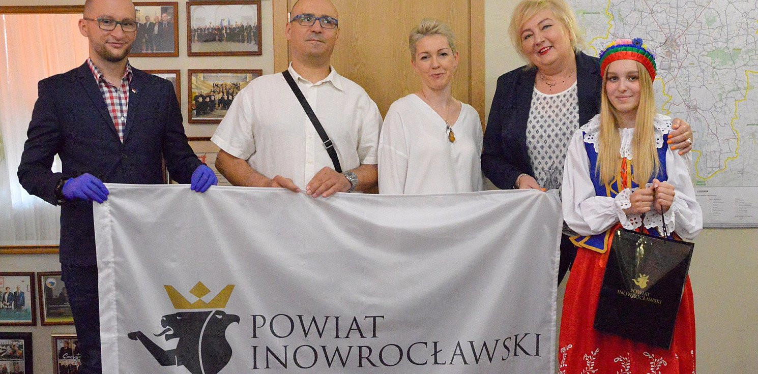 Inowrocław - Będzie promować nasz powiat w Afryce