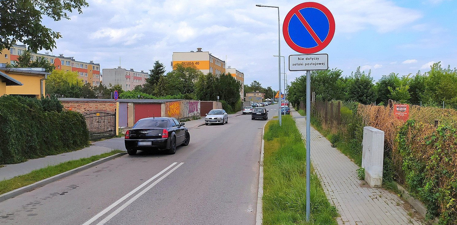 Inowrocław - Na Długiej pojawiły się zakazy postoju