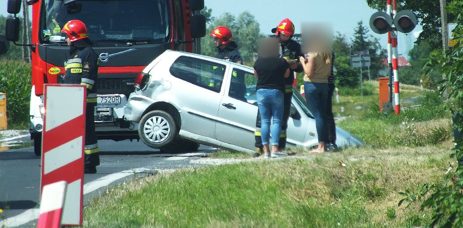 Gmina Inowrocław - Kraksa w Cieślinie. Były utrudnienia