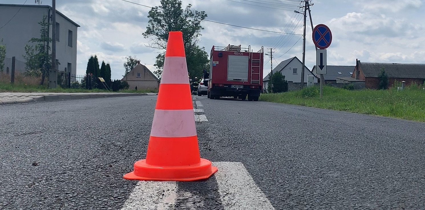 Region - Tragedia pod Radziejowem. Zginął motorowerzysta