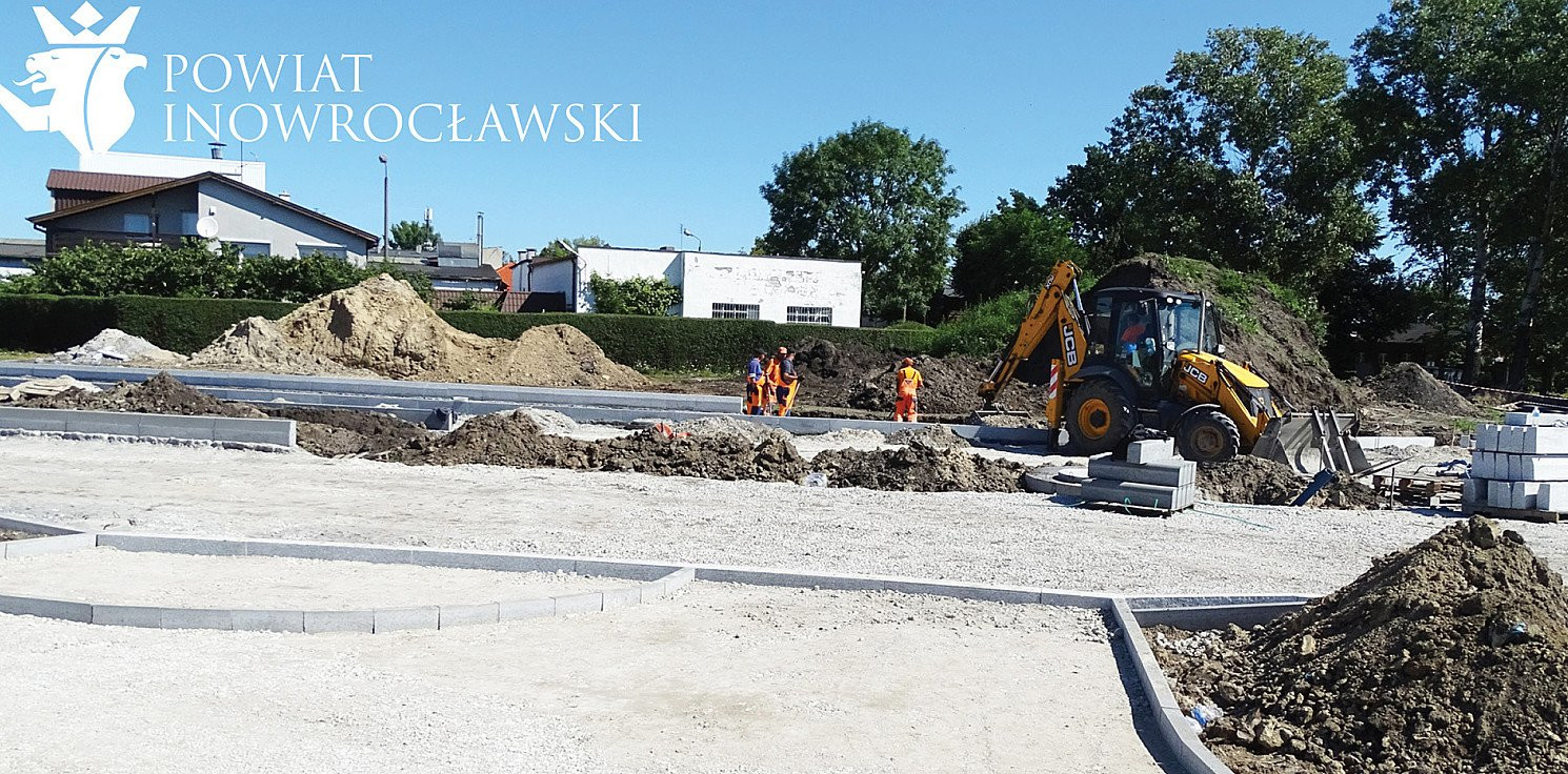 Inowrocław - Sprawdzamy postępy na budowie ronda turbinowego