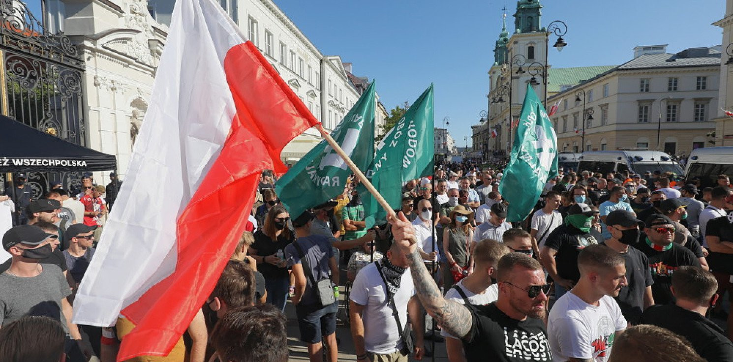 Kraj - W Warszawie środowiska narodowe protestowały przeciwko "agresji ideologii LGBT"