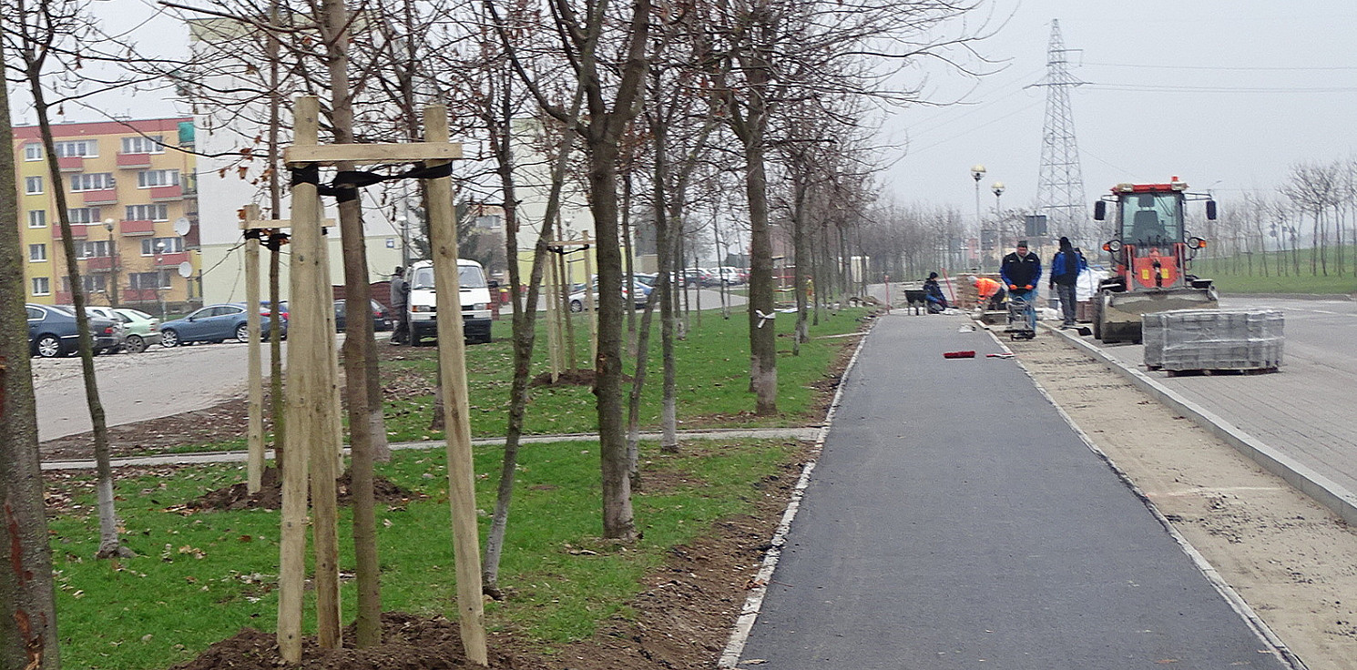 Inowrocław - Nowe ścieżki rowerowe w regionie