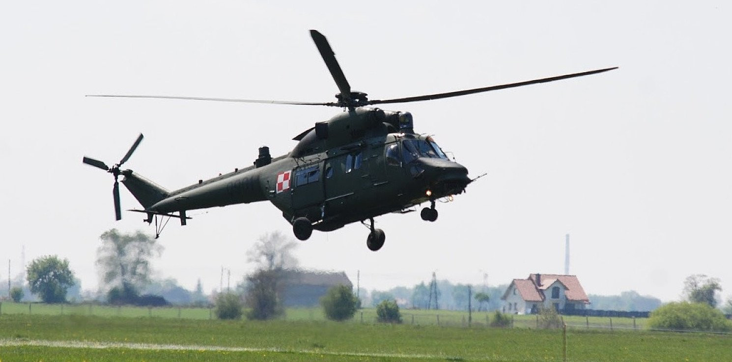 Inowrocław - Oślepiają pilotów śmigłowców laserem