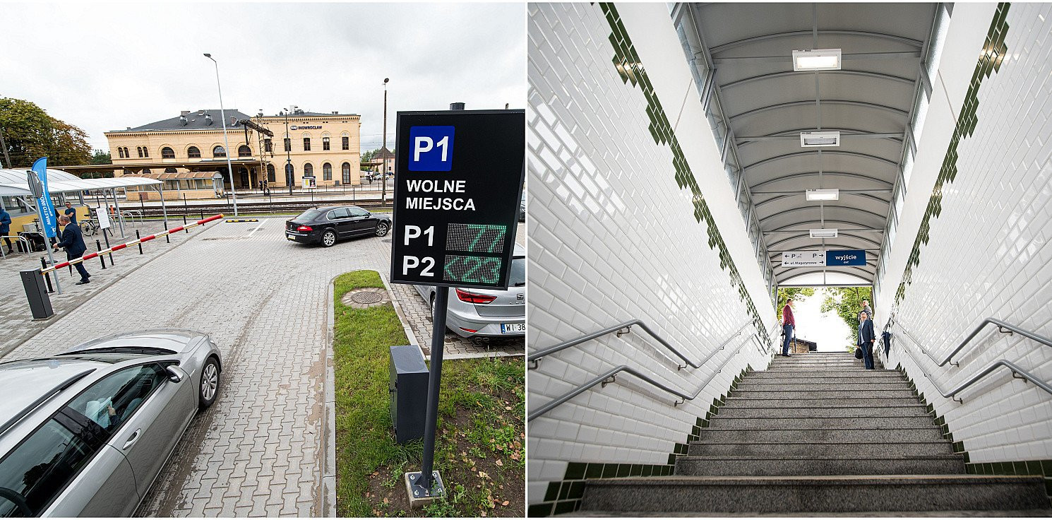 Inowrocław - Tunel i parking przy Magazynowej otwarte