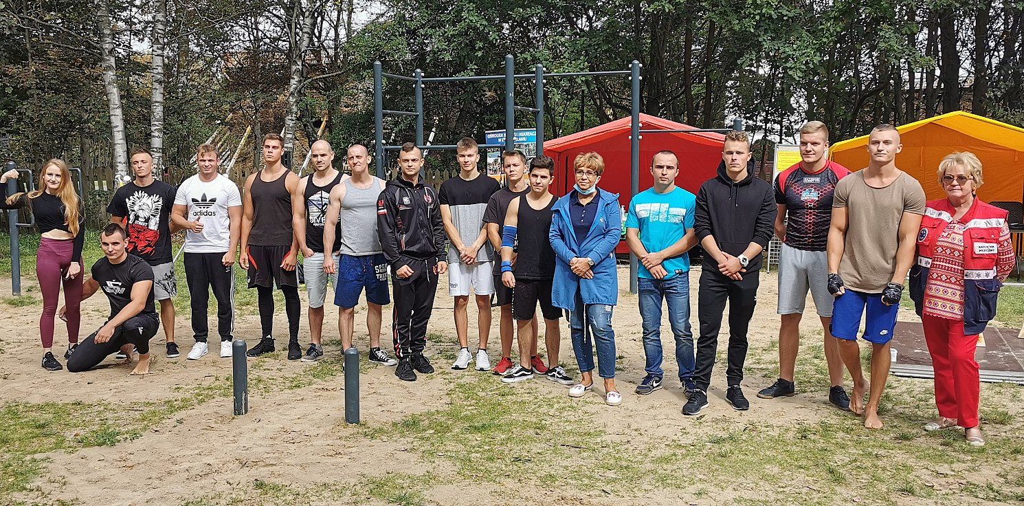 Inowrocław - Mistrzostwa w street workout w Solankach