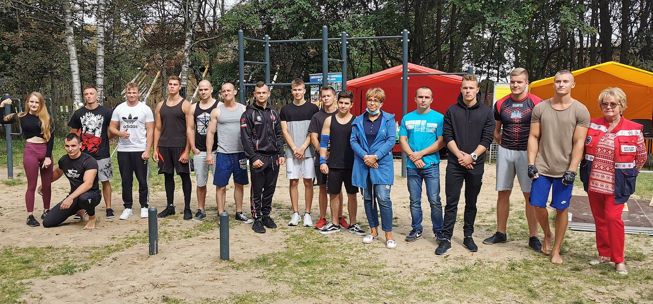 Inowrocław - Mistrzostwa w street workout w Solankach