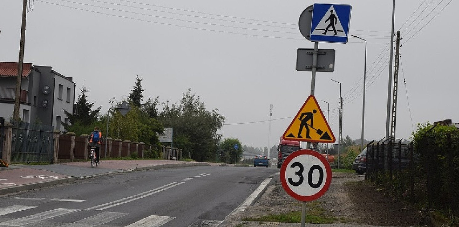 Inowrocław - Uwaga kierowcy, utrudnienia na Staropoznańskiej