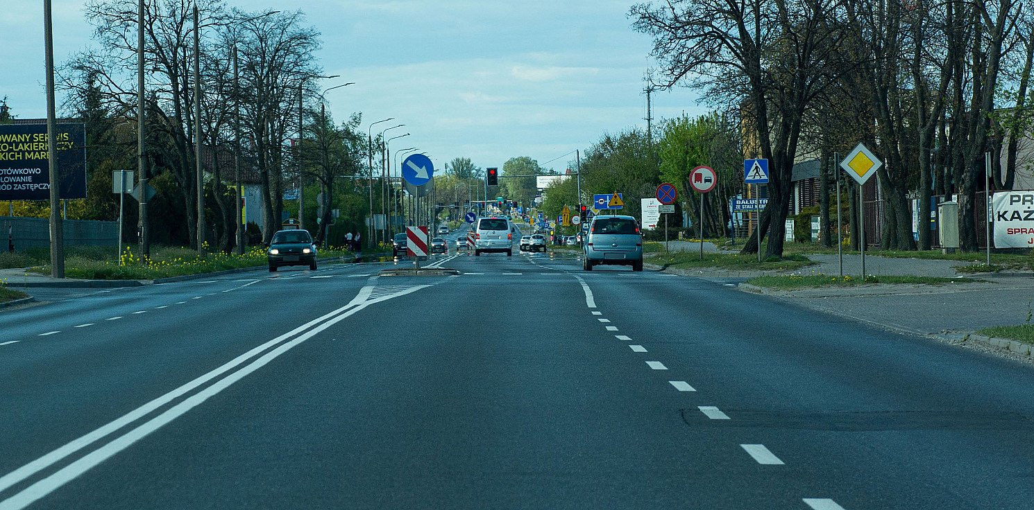 Inowrocław - 22-latek w audi jechał 120 km/h na Poznańskiej