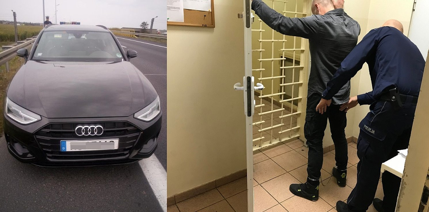 Kujawsko-Pomorskie - Jechał kradzionym audi z marihuaną