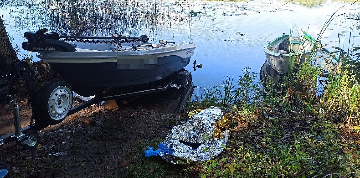 Kujawsko-Pomorskie - Po pracy pojechał na ryby. Uratował wędkarza