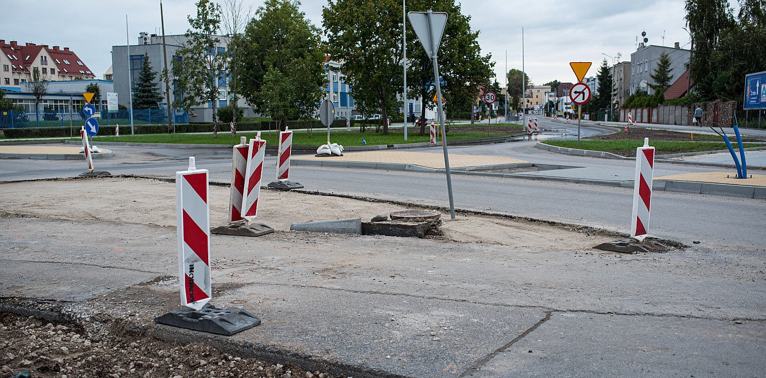 Inowrocław - Będzie korekta wlotu z Górniczej w Szymborską