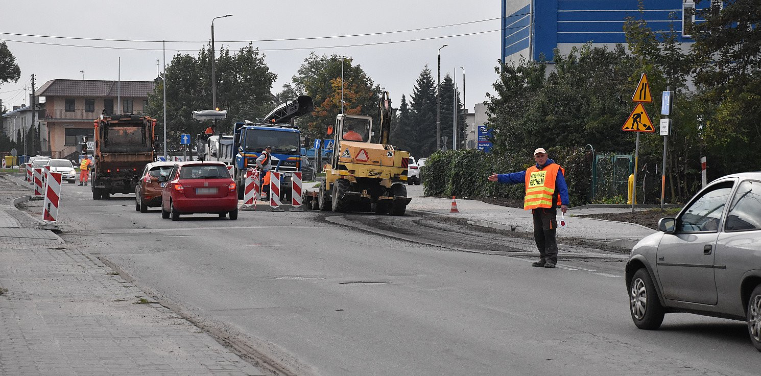 Inowrocław - Uwaga kierowcy! Utrudnienia na Szymborskiej