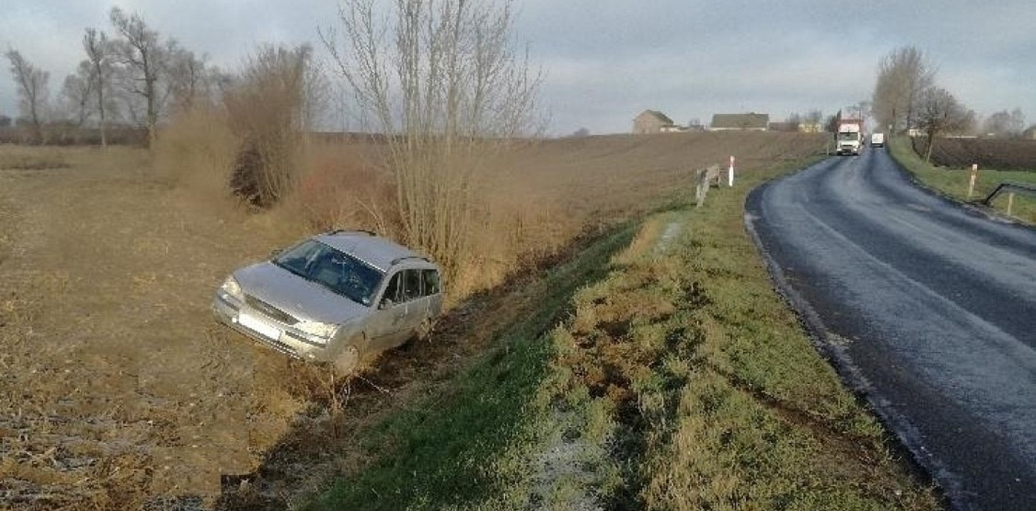 Mogilno - Trudne warunki na drogach, uważajmy!