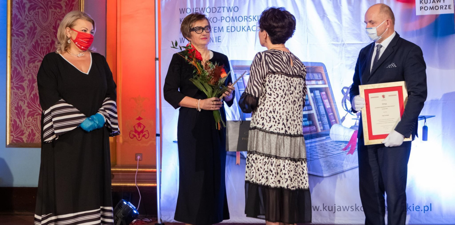 Inowrocław - Nauczycielka z Inowrocławia liderem edukacji