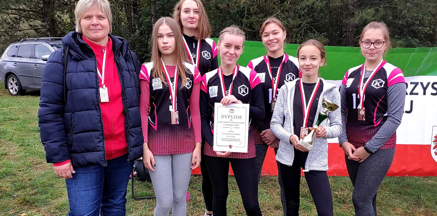 Inowrocław - Lekkoatletyczny sukces drużyny z I LO