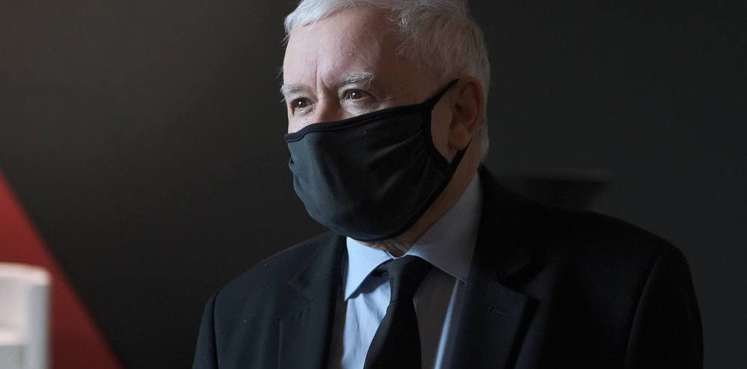 Kraj - J. Kaczyński po kontakcie z osobą zakażoną koronawirusem udaje się na autokwarantannę