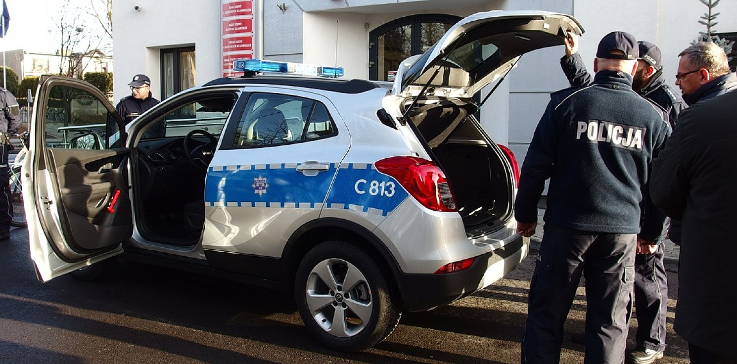 Złotniki Kuj. - Mokka dla policjantów