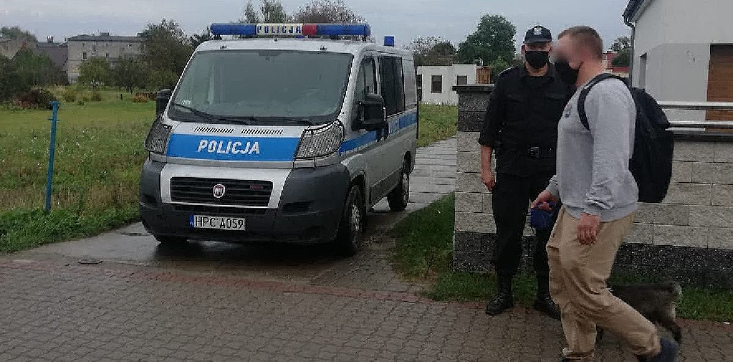 Inowrocław - Policja karze i kieruje do sądu za brak maseczek