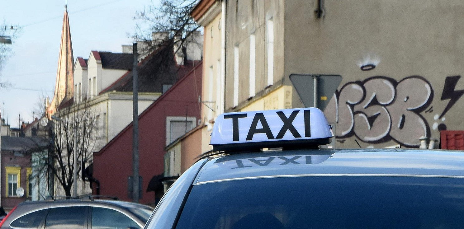 Inowrocław - Atak na taksówkarza w Inowrocławiu