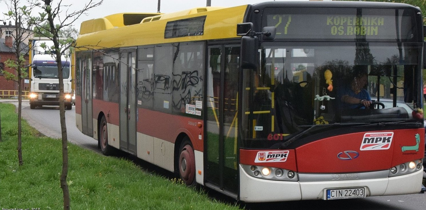 Inowrocław - Autobusy MPK pojadą jak w ferie