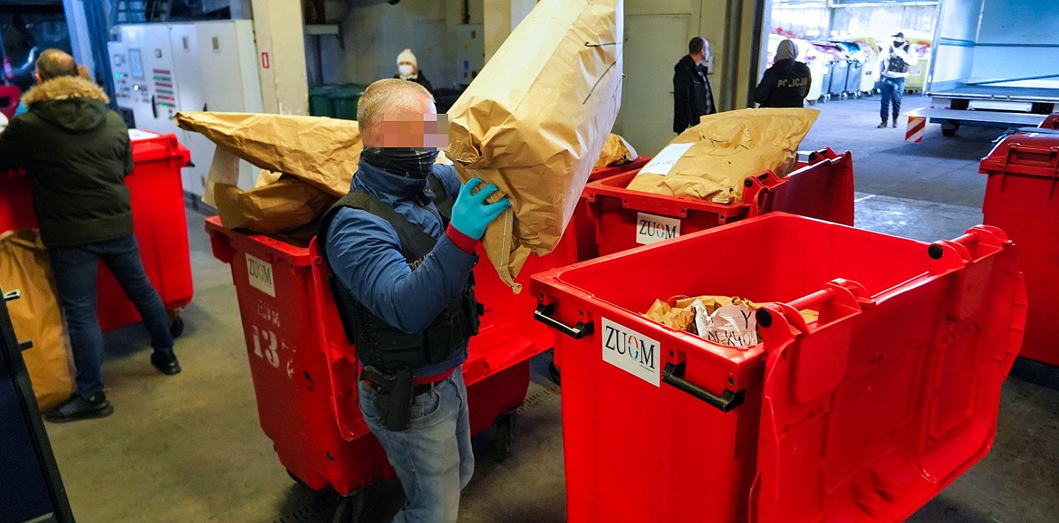 Kujawsko-Pomorskie - Ponad 100 kg narkotyków poszło z dymem