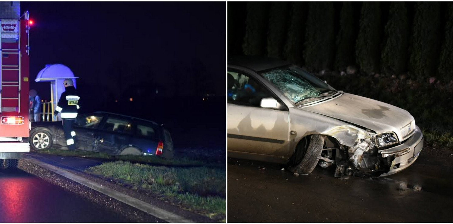 Pakość.online - Sprawcy tych kolizji byli pijani