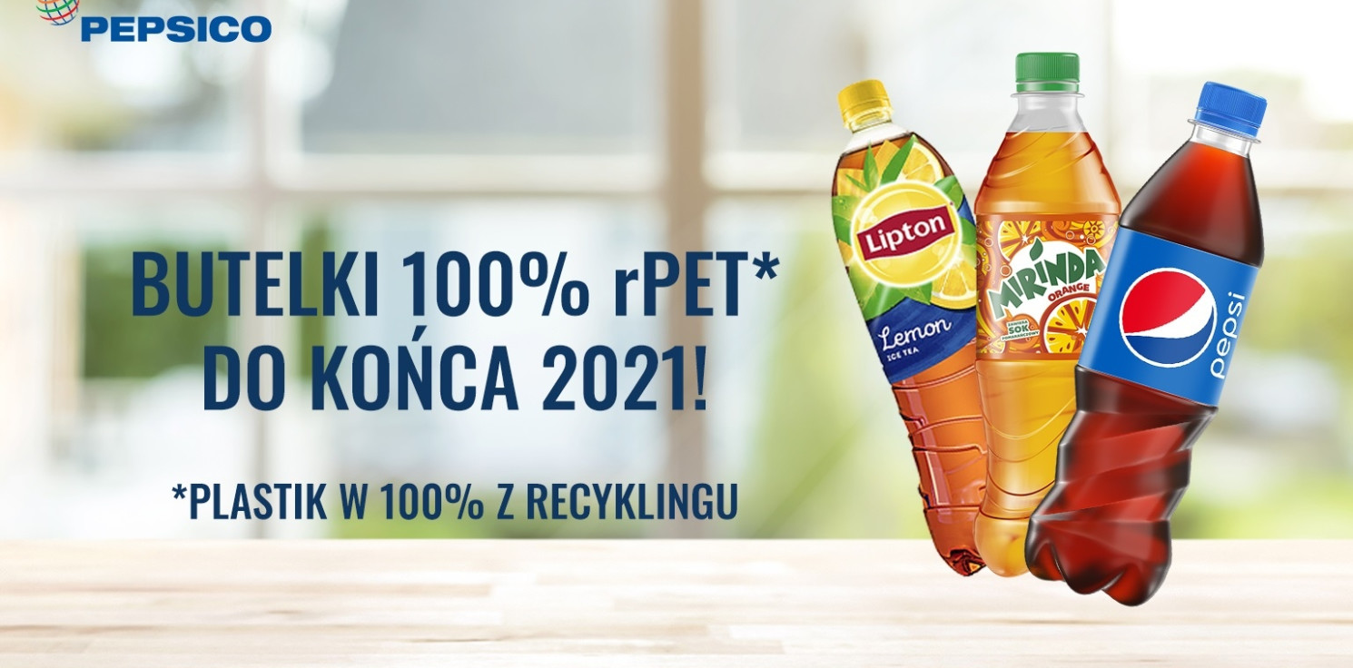 Kraj - Przełom w PepsiCo - butelki Pepsi wykonane będą w 100% z rPET do końca 2021 roku