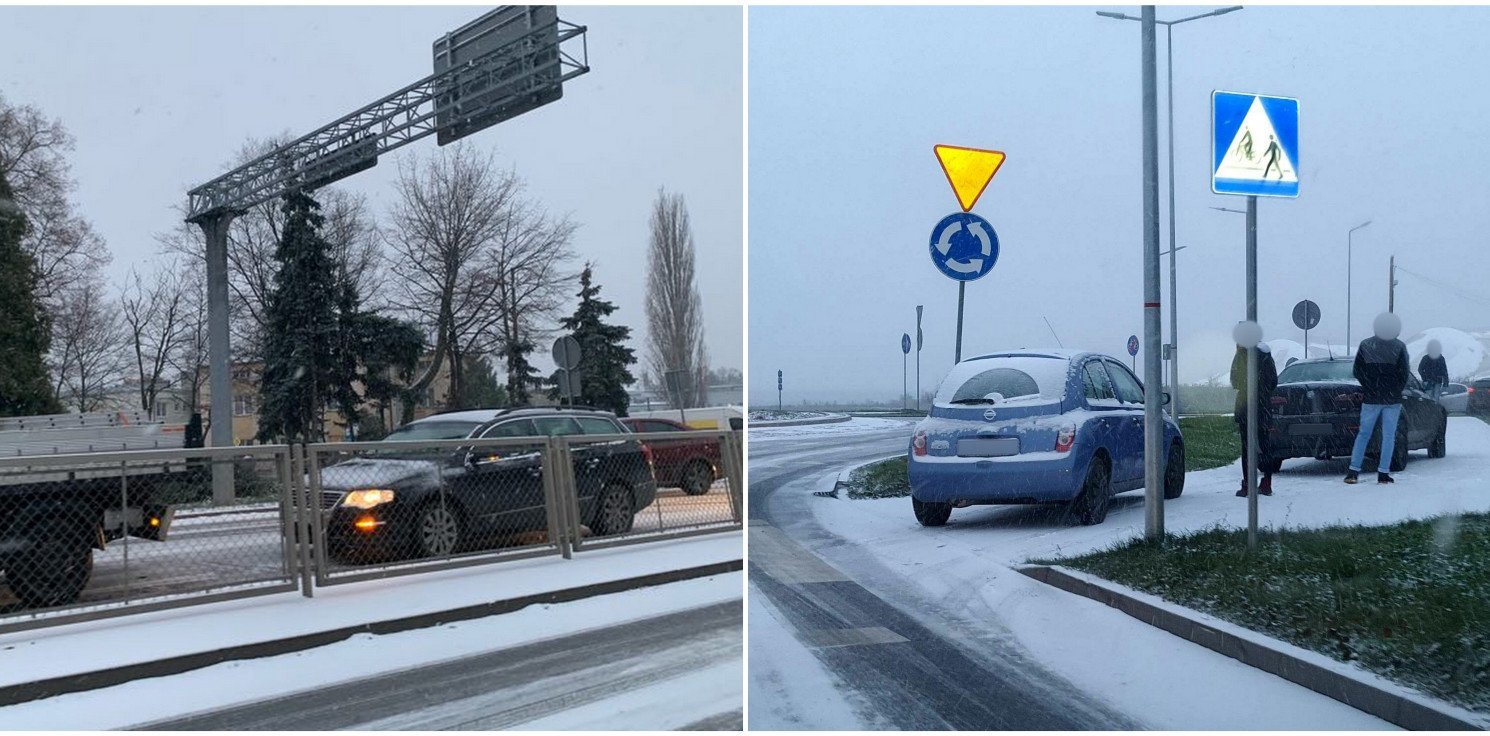 Inowrocław - Szklanka na inowrocławskich drogach