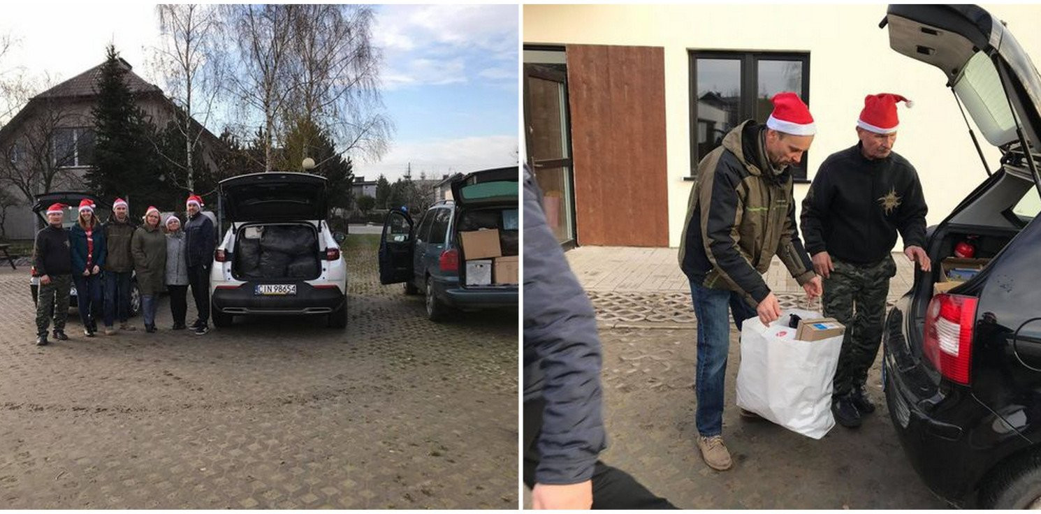 Złotniki Kuj. - W "Kujawiaczku" zbierali dary dla potrzebujących