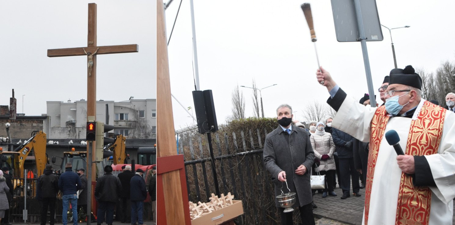 Inowrocław - Krzyż wrócił na historyczne miejsce