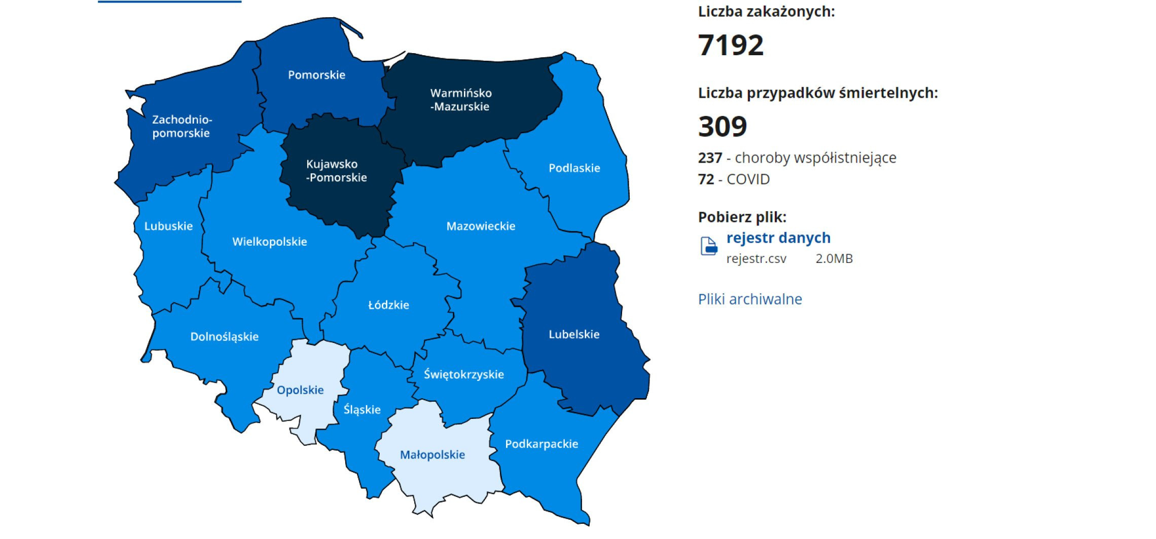 Inowrocław - Nowe dane na temat zakażeń w regionie