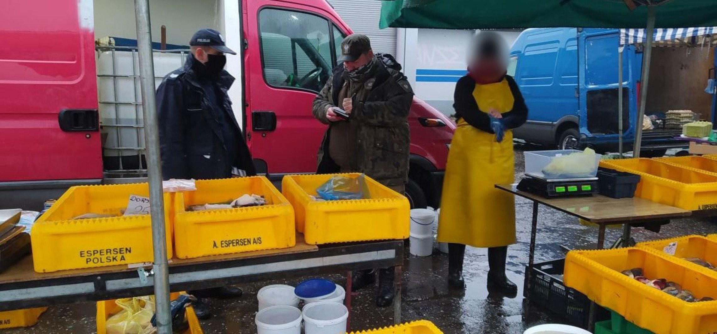 Inowrocław - Kontrolują sprzedawców ryb na targowiskach