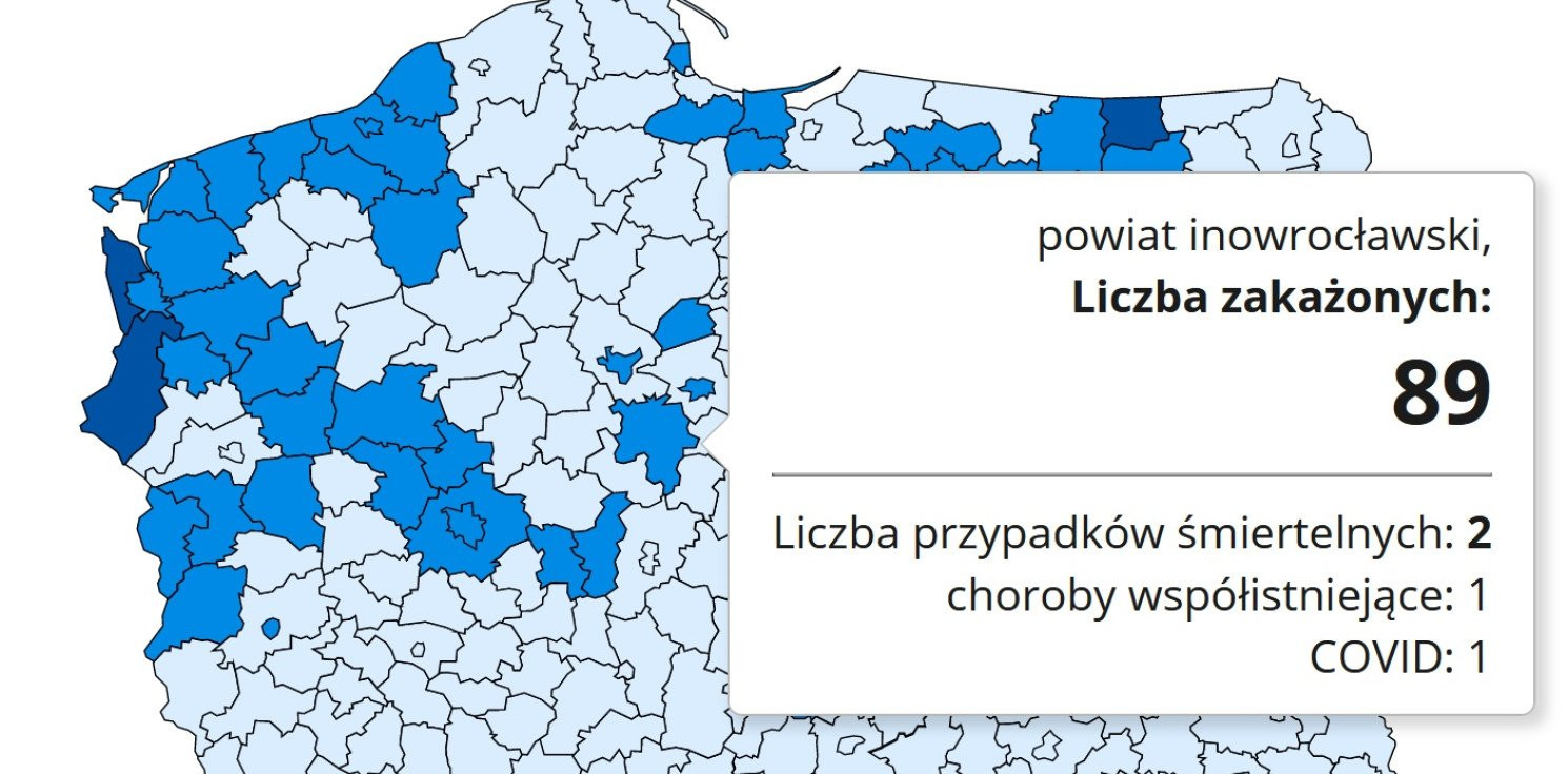 Inowrocław - Wciąż dużo zakażeń w naszym regionie